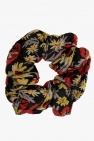 Ganni MULTICOLOUR Scrunchie with floral motif
