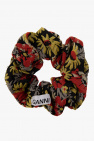 Ganni MULTICOLOUR Scrunchie with floral motif