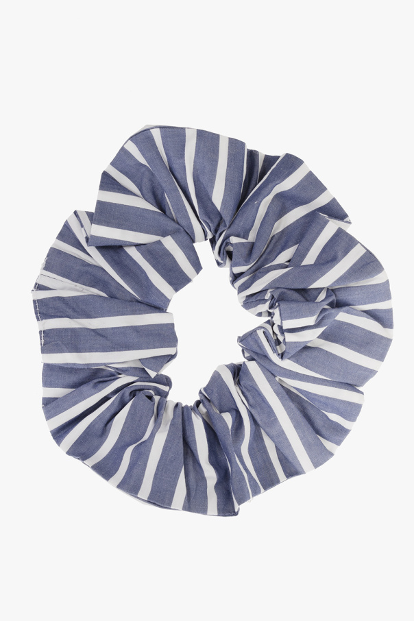 Ganni Striped scrunchie