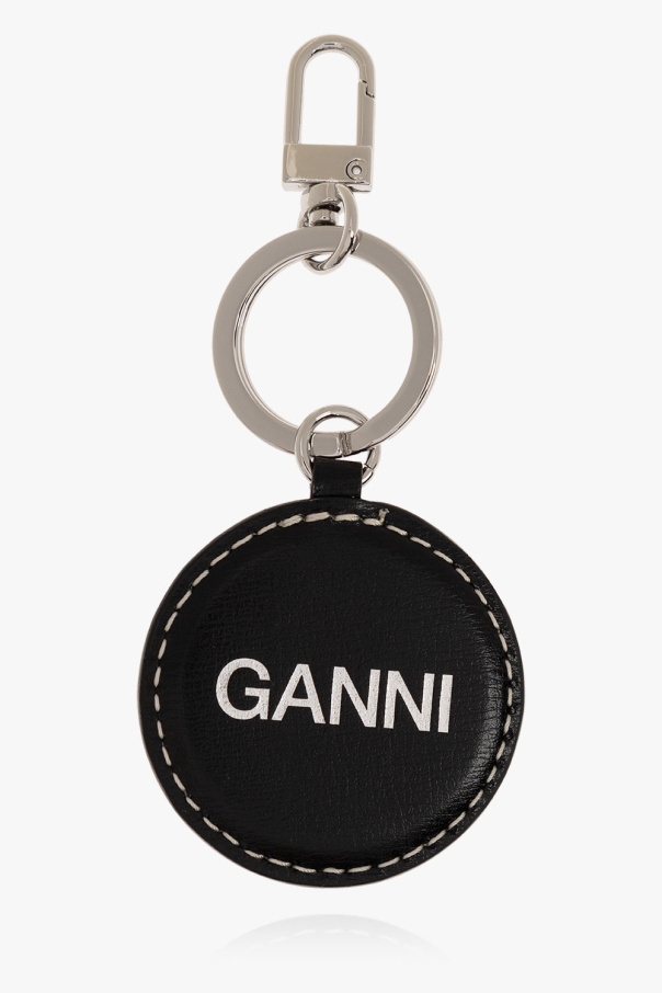 Ganni Keyring with logo
