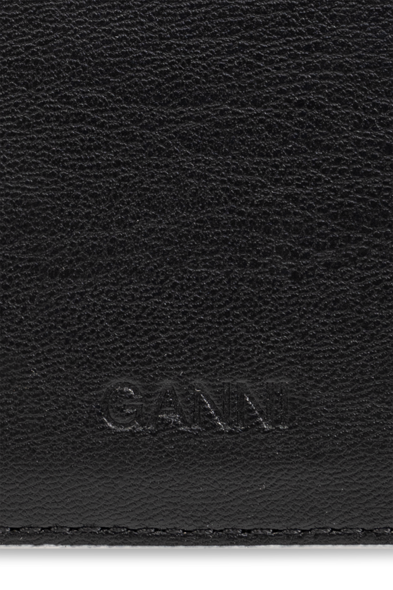 Ganni Card case with logo