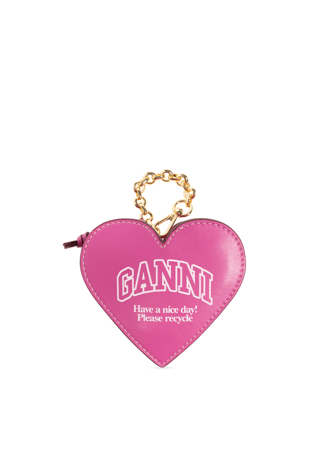 Heart-shaped pouch od Ganni