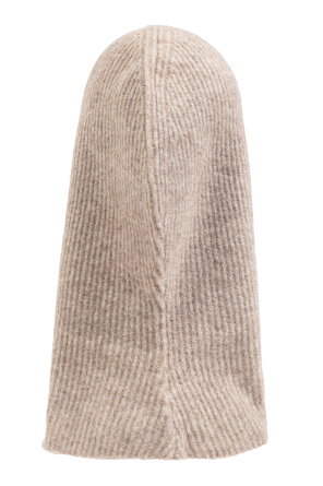 Ganni Capucha de lana con lazos