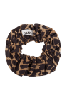 Ganni Scrunchie with animal motif