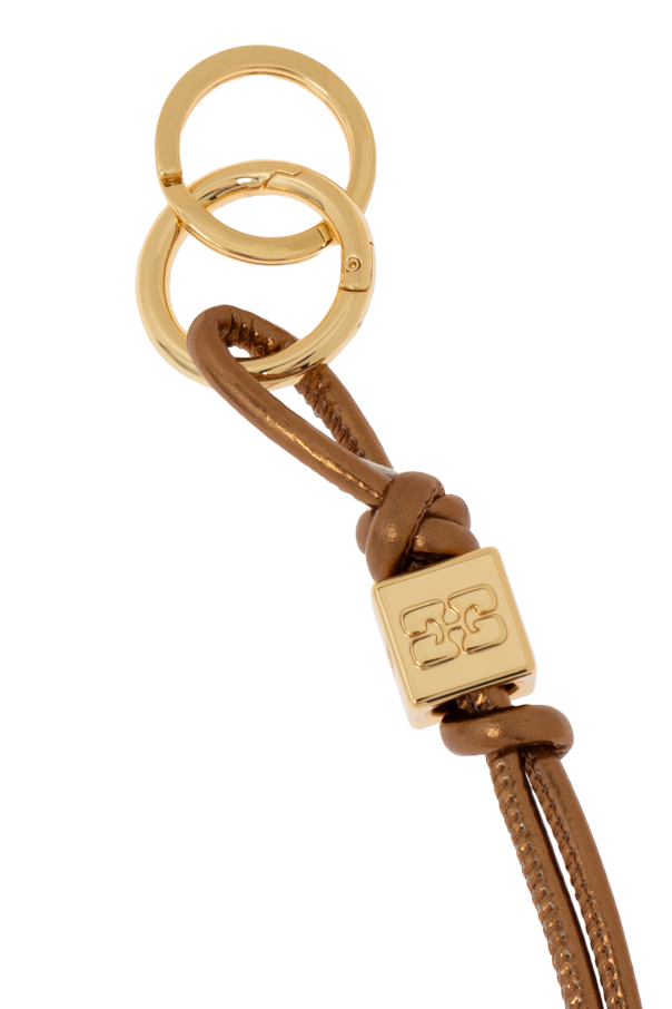 Ganni Keychain with Logo