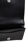 Ganni BLACK Wallet with Logo
