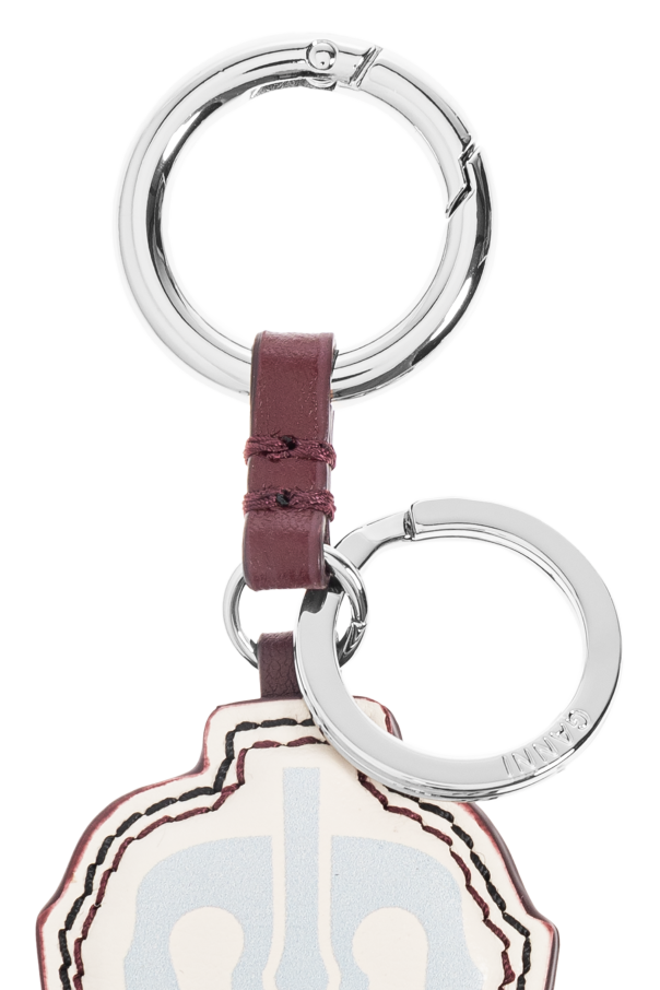 Ganni Leather keyring