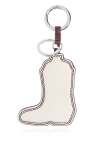 Ganni Leather keychain