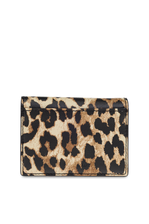 Ganni Geldbörse mit Logo