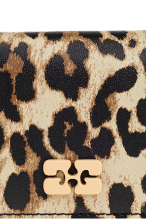 Ganni Geldbörse mit Logo