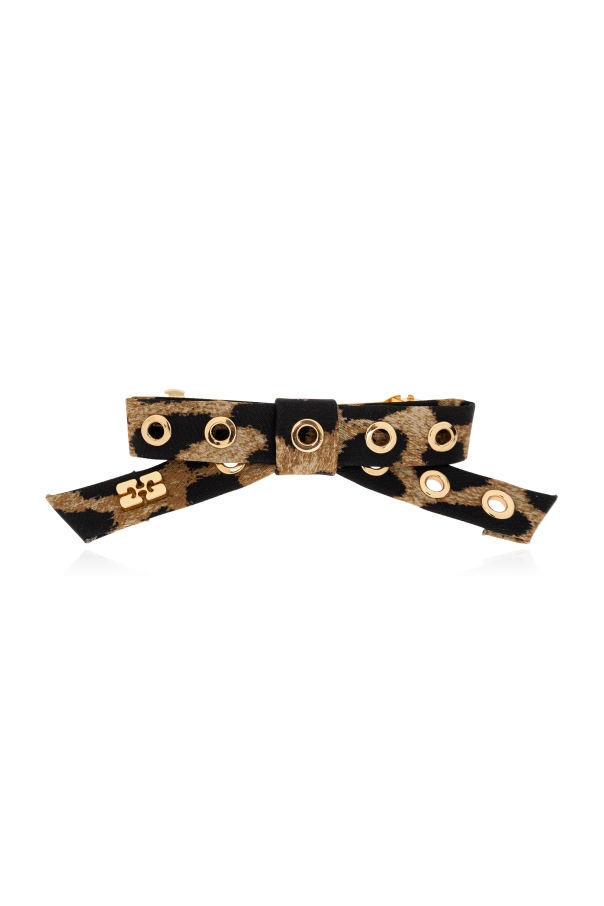 Animal motif hair clip od Ganni