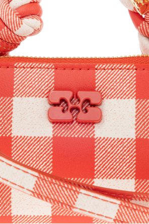 Ganni Bolsa con aplicación en forma de logo