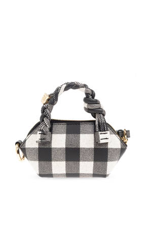 Ganni Pouch with an application in the shape of a logo