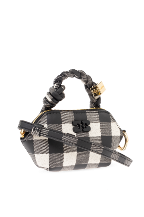 Ganni Pouch with an application in the shape of a logo