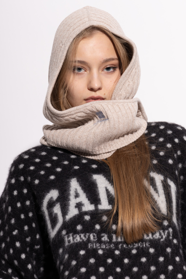 Ganni Pasamontañas con logo