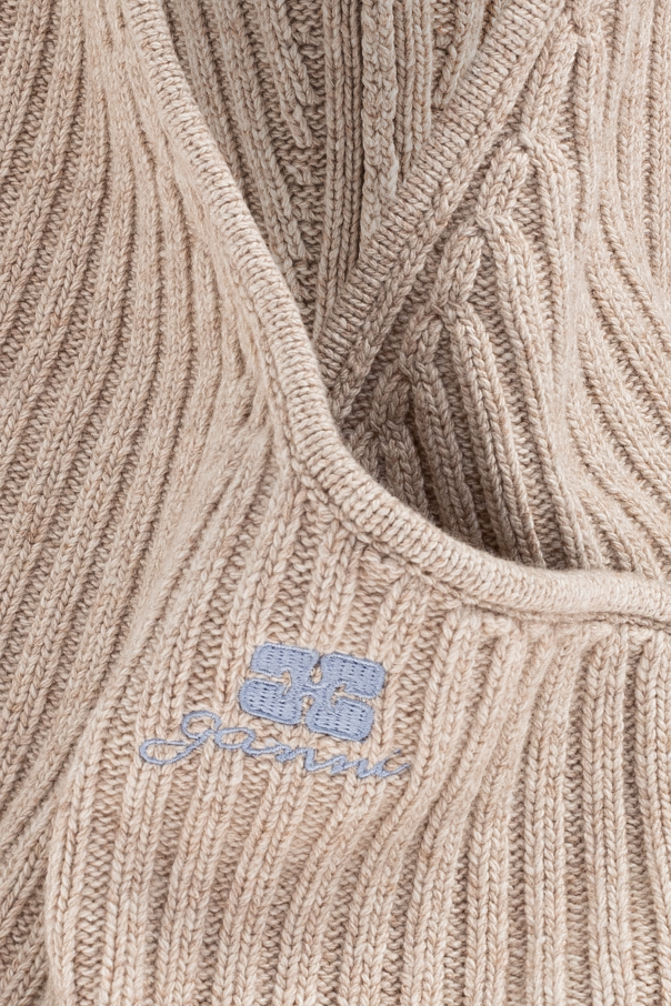 Ganni Pasamontañas con logo