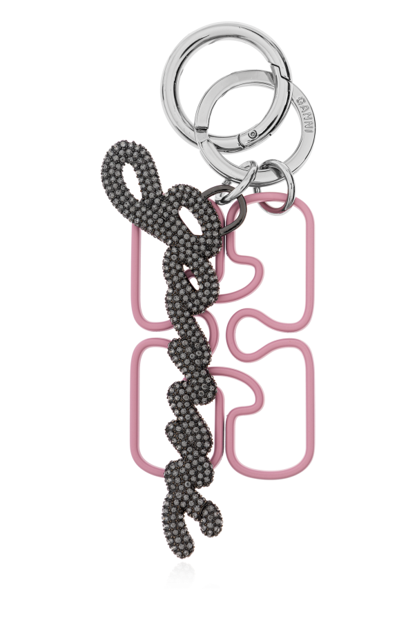 Keychain with logo od Ganni