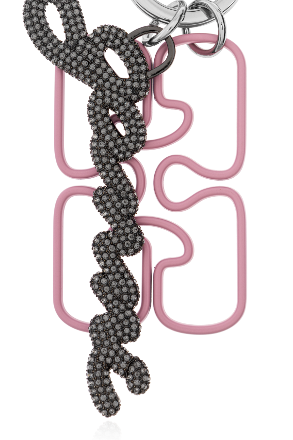 Ganni Llavero con logo