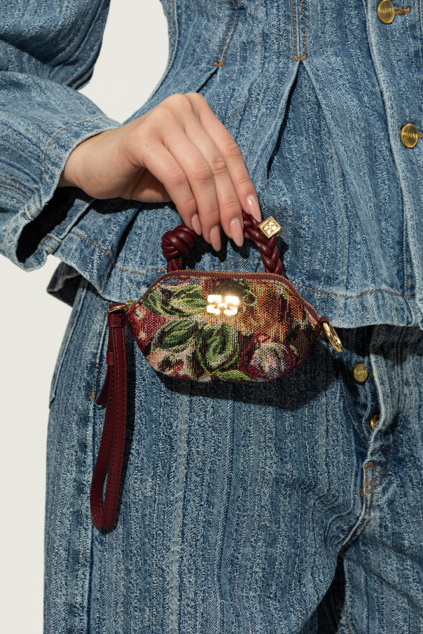 Ganni Handtasche ‘Bou Tapestry Nano’