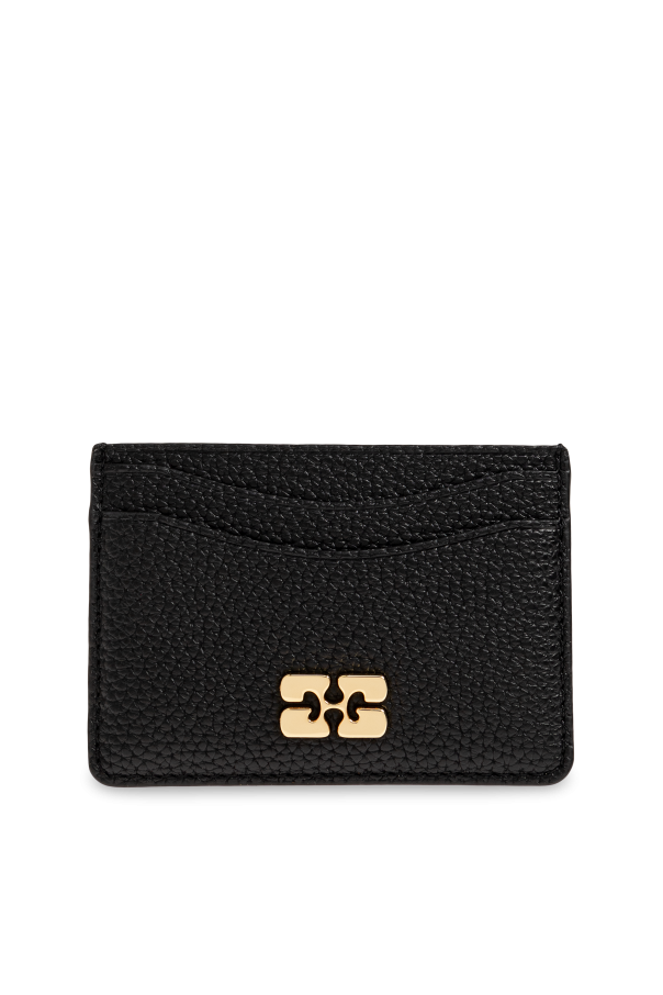 Eco leather card holder od Ganni