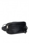 Moschino alberta ferretti half moon two tone leather bag Black item