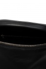 Moschino alberta ferretti half moon two tone leather bag Black item