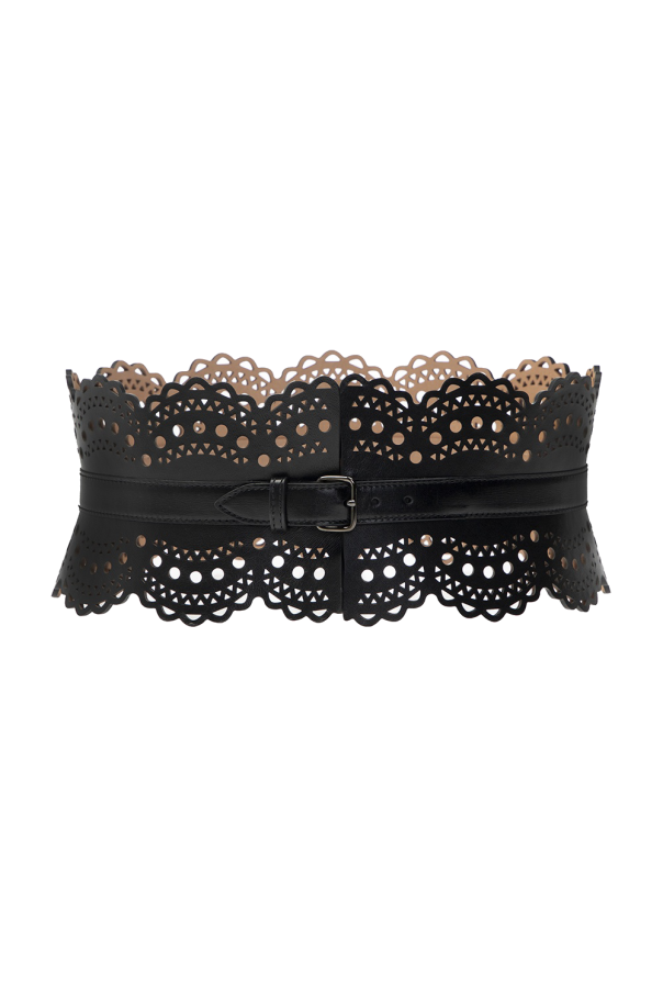 Alaïa Leather waist belt