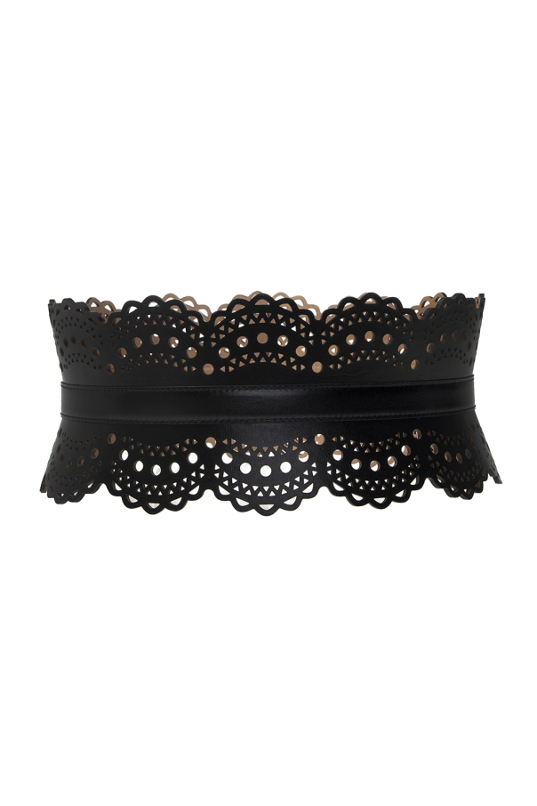 Alaïa Leather waist belt