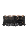 Alaïa BLACK Leather waist belt