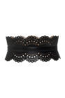 Alaïa BLACK Leather waist belt