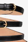 Alaïa Leather belt with logo