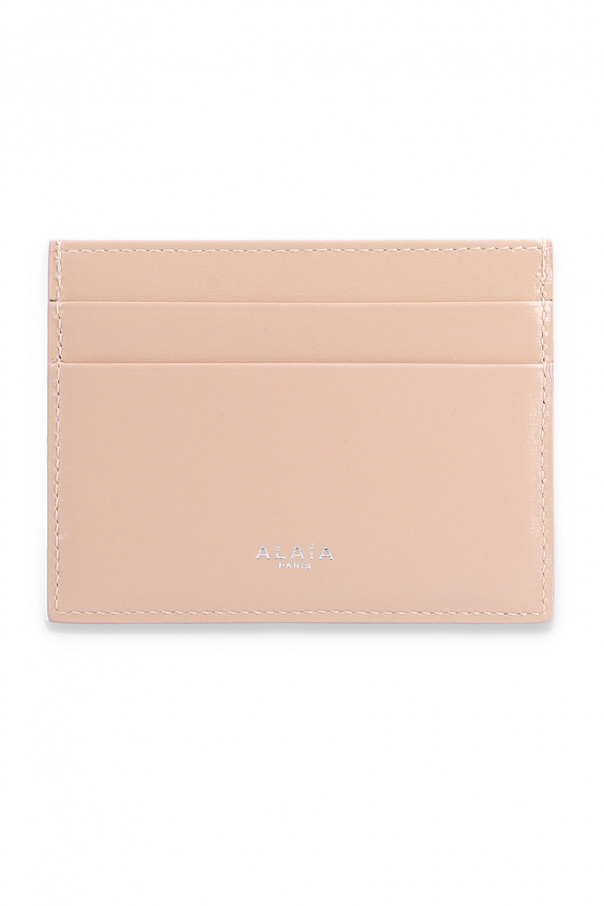 Alaïa Leather card case