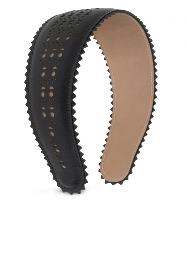 Alaïa Leather headband