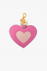 JW Anderson PINK Heart-shaped keyring