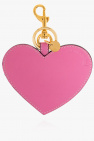 JW Anderson PINK Heart-shaped keyring