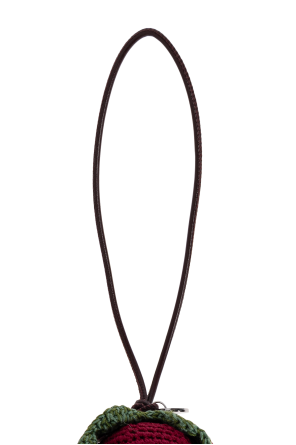 JW Anderson Bag charm with radish motif