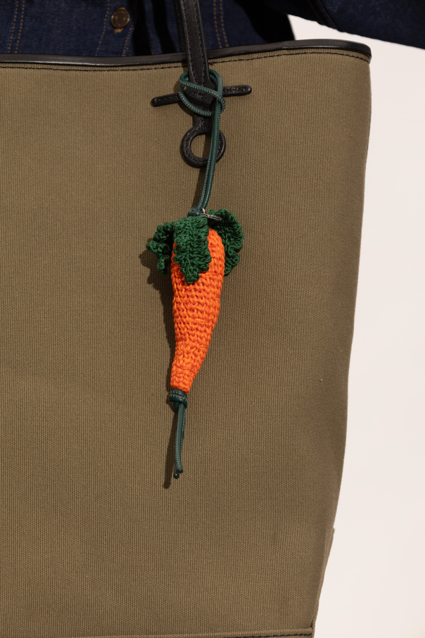 JW Anderson Bag charm with carrot motif