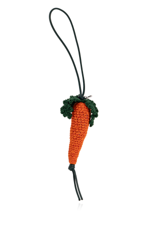 JW Anderson Bag charm with carrot motif