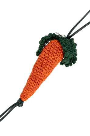JW Anderson Bag charm with carrot motif