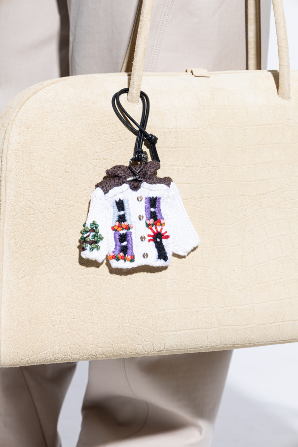 JW Anderson Llavero para bolso con forma de suéter