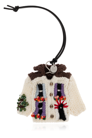 Bag charm in the shape of a sweater
