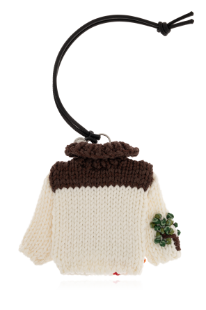 JW Anderson Llavero para bolso con forma de suéter