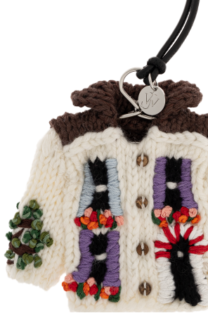 JW Anderson Llavero para bolso con forma de suéter