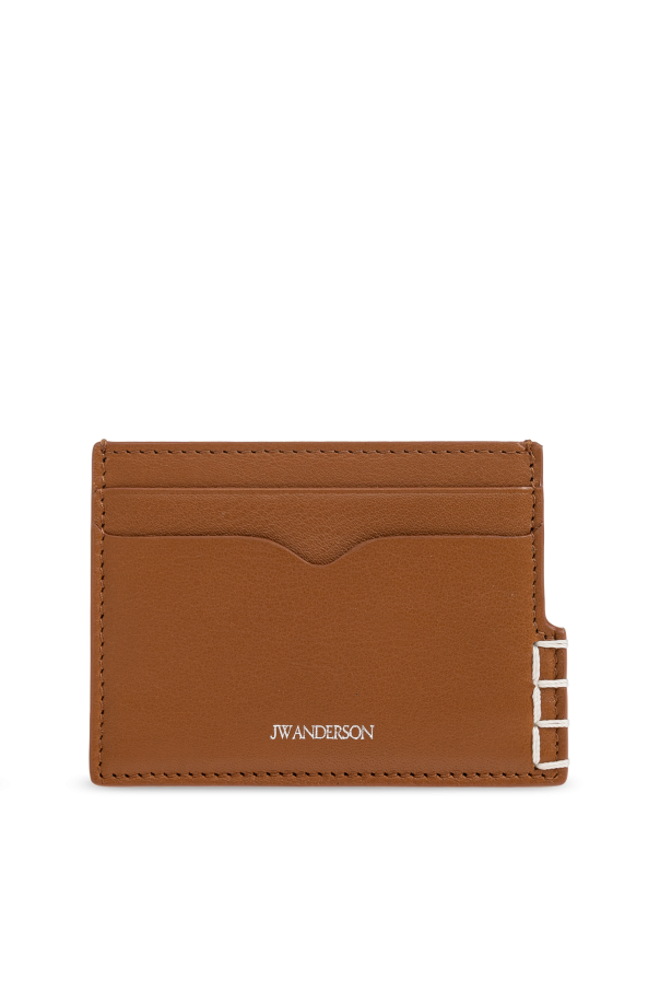 Leather card holder with logo od JW Anderson