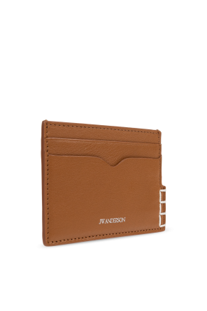 JW Anderson Leather card holder with logo