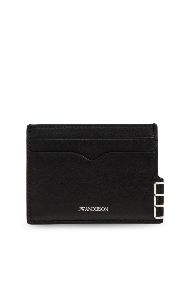 Leather cardholder with logo od JW Anderson