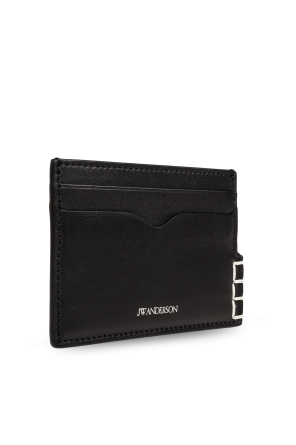 JW Anderson Leather cardholder with logo