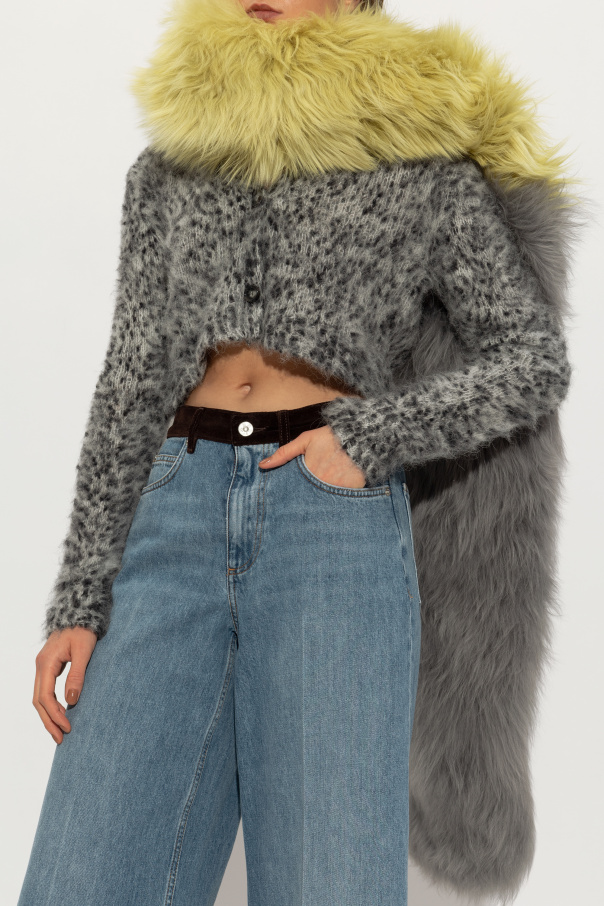 Marni Furry scarf