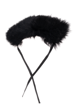 Marni Lamb fur collar
