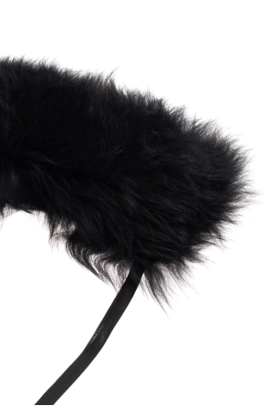 Marni Lamb fur collar